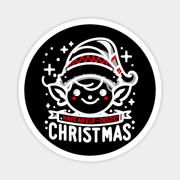 Have an Elf-tastic Christmas Magnet by Frank Ring